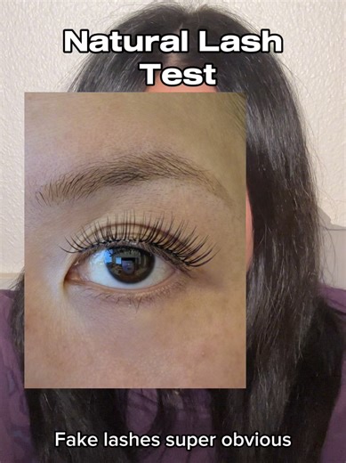 The biggest giveaway fake lashes are fake? The band. If you can see it, everyone else can too. #lashhack #fakelashes #naturallashes