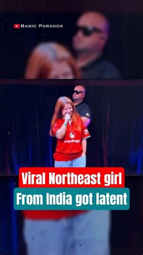 Viral northeast girl from India got latent | Who is Geni Kamki Luciidforyou #viral #indiagotlatent