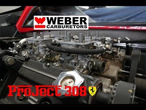 #Ferrari 308 restoration series! Weber Carb rebuild.