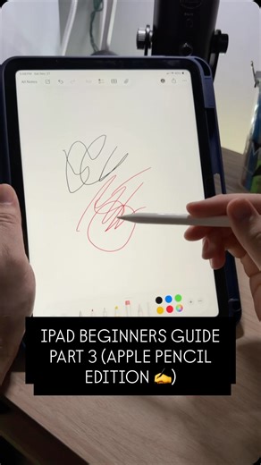 Brian Lesniak | Got a new iPad? Here is ANOTHER beginners guide for the iPad PART 3 (Apple Pencil Edition ✍️) ! #ipad #applepencil #beginnersguide #tech... | Instagram