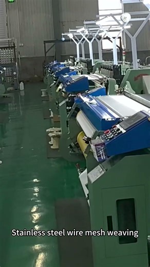 Stainless Steel Wire Mesh Weaving Process | Factory Production