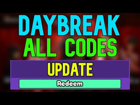 New Daybreak Codes | Roblox Daybreak Codes (May 2024)