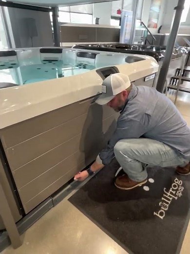 How to Remove a Bullfrog Spa Front Panel (A-Series, R-Series & X-Series)