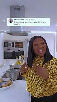 How I made the delicious cabbage 😋 stew that you must try