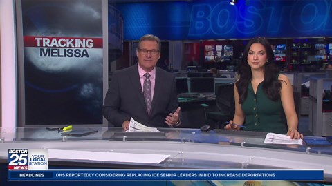 Tracking conditions of Hurricane Melissa