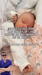 309K views · 2.2K reactions | Brotes de crecimiento de tu bebé  #aprender #AprenderJugando #JuntosPodemos #paratipage #paratii #viralchallenge #viralpost #bebes #bebesfelices #bebesfofos #bebeslindos #bebeshito #bebestiktoks #bebesllorones #bebeslindosdomundo #madres #madresemprendedoras #madresprimerizas #madresreales #padres #PadresDeFamilia #tutorial #viralpost2025シ #viralpost2025 #2025reels | Dr. Reinel Ospina | Facebook