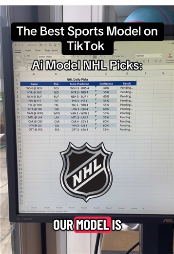 🚨Ai Model NHL Picks: 3/7🚨#nhlpredictions #sportsanalysis #ai #sports #model