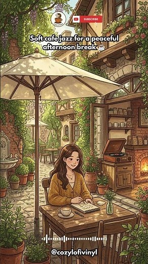Soft cafe jazz for a peaceful afternoon break ☕