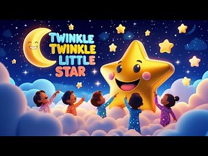 Twinkle Twinkle Little Star 🌟 | 3D Animated Nursery Rhyme