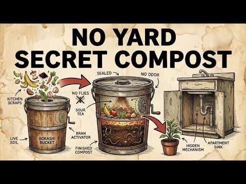 How to Compost in an Apartment Without Smell or Flies