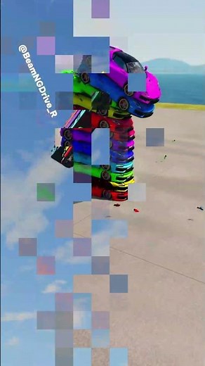 The Color of Destruction! High-Speed Fall Compilation