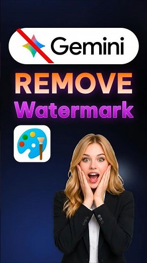 FREE! How to Remove Gemini Watermark from Your Photos #shorts
