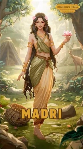 Madri | Mother of Nakula and Sahadeva | Mahabharata | MIKC | Kurukshetra Cards | Jaya Cards
