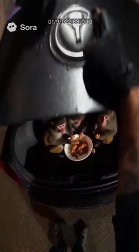 Monkeys Steal Fried Chicken: A Funny Encounter