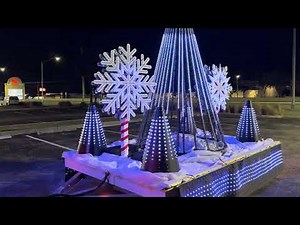 Quick tour of our xLights powered Parade Float from 2024 Venice Light parade