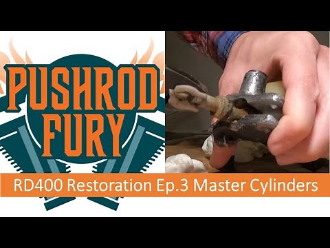 Yamaha RD 400 Restoration Master Cylinder Rebuild Ep.3