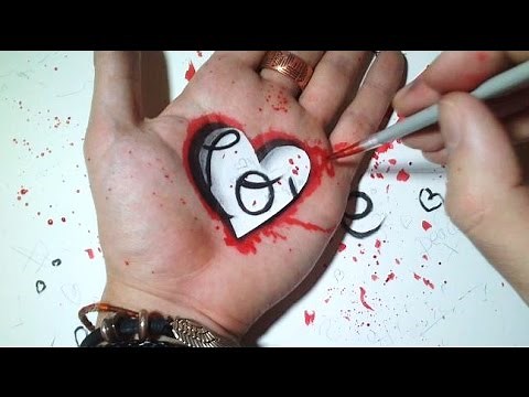 4 Cute Heart Trick Art [Tuto]