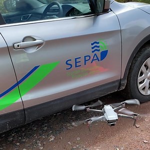 We have been using innovative technology during the coronavirus lockdown to ensure we are able to continue operating while maintaining social distancing measures. If you happen to come across a member of staff, please ensure you continue to give them space while they operate. | Scottish Environment Protection Agency (SEPA)