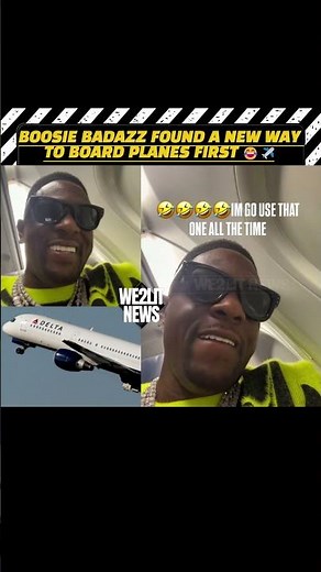 Boosie Badazz Found A New Way To Board Planes First!!