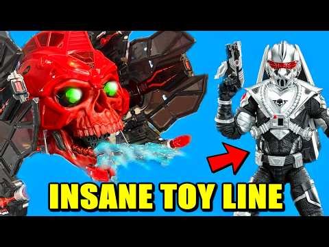 Let's Unbox the ENTIRE Skeletron action figure line...
