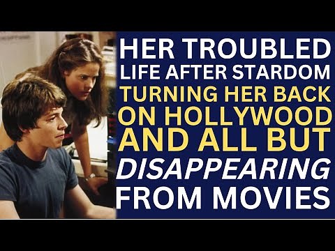 Why "WAR GAMES" Ally Sheedy turned her back on Hollywood after shooting to stardom in the 1980's.