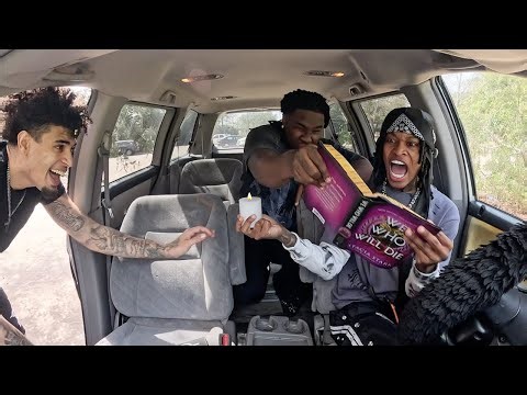 PRETENDING TO CAST SPELLS ON THE GANG TO SEE THEIR REACTION..