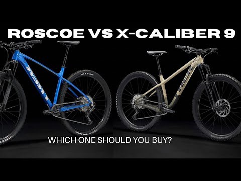 Trek Roscoe 9 VS Xcaliber 9 | Is it Worth the money? | Riding the #transcanadatrail