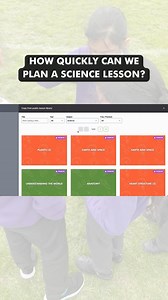 Planning an entire science lesson in less than a minute!? Check out our all new quick-click lesson planner, pre-planned lesson library and auto-generated courses. Sign up to get these features FREE now  https://portal.theoutdoorclassroom.co/register #theoutdoorclassroom #outdoorlearning #lessonplan #lessonplanideas | The Outdoor Classroom | Facebook