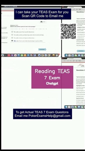 Reading TEAS 7 Exam #teasreading #teasexam #atiateas #nursingstudent #teasprep