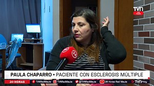 Buscan visibilizar la esclerosis múltiple. Existen 80 casos diagnosticados en la Región. | TVN Red Maule