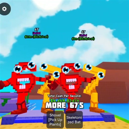 Did they made this 67 op...🥶 #roblox #gardengames #growagarden