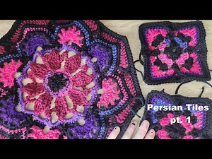 Crochet with Me - Persian Tiles pt. 1