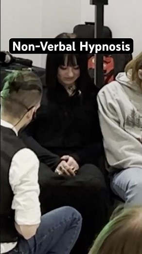 Goth Girl Hypnotized by Non-Verbal Hypnosis