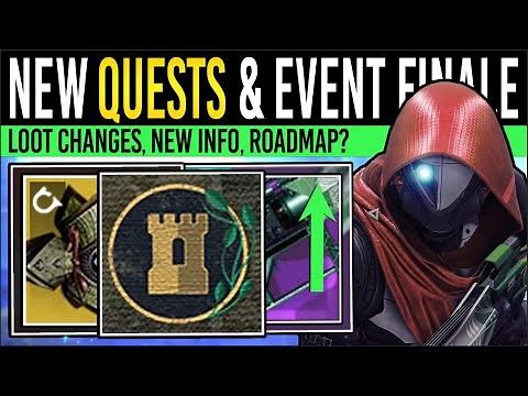 Destiny 2: EVENT UPDATES & FREE DLC BOOSTER! New QUESTS, Loot Info, Celebration Week, Marathon Good?