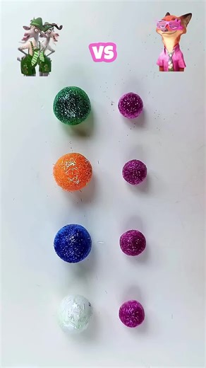 Green Goats vs Nick Wilde Color Mixing Challenge