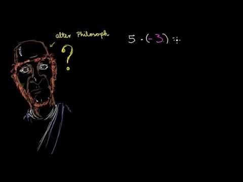 Warum minus mal minus plus ist