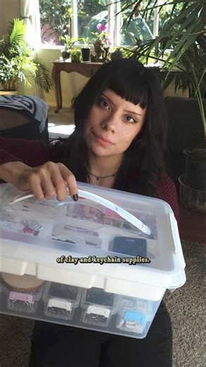 everything in my clay box #clayartist #chainmaille