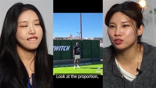 Korean Girls React to Attractive Black Guys on TikTok