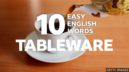 BBC Learning English - 10 Easy English Words / Tableware