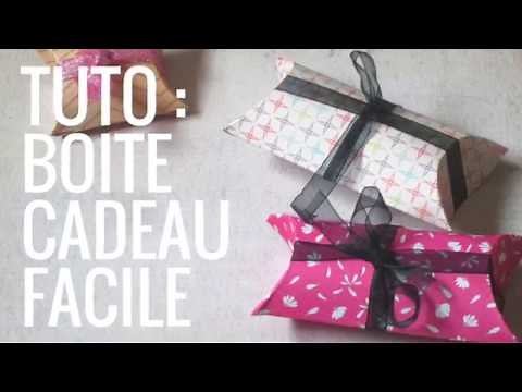 COMMENT FAIRE UNE BOITE CADEAU? DIY, TUTO