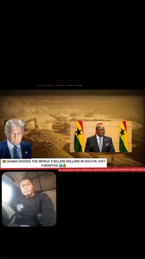 Ghana Makes History: $5 Billion in Gold Exports in Just 5 Months – A New Era for African Wealth and Power! #GhanaGold #ghana #africa | Jungle Pool