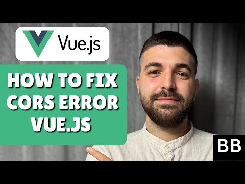How To Fix Cors Error In Vue.js