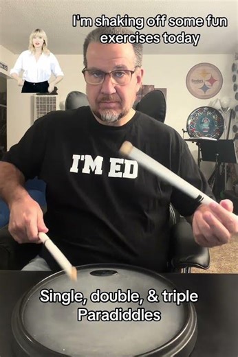 Paradiddle Combos with Shake it Off