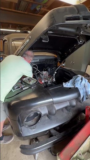 Project Grampy – First Start of the ’51 Ford F100 Flathead V8!