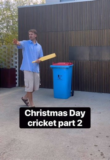 Christmas Day Cricket Fun