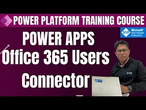 Get User Profile using Office 365 Users Data Connection | Office 365 Users Connection in PowerApps