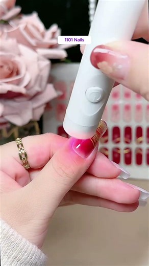 Nail sticker - Easy nail design idea 262