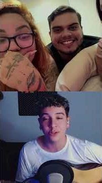 Parte 1 | Cantei uma INÉDITA para eles 🥰 #omegle #dueto #ometv