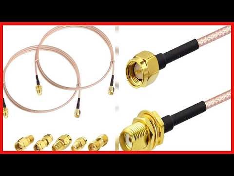 Versatile SMA Coaxial Cable Kit for Reliable RF Connections