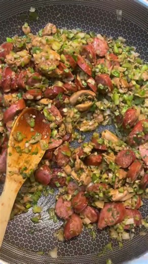 Gumbo Recipe (Shrimp, Sausage, and Chicken) made with a homemade stock